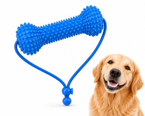 Juguete dental abre-bocas para perros